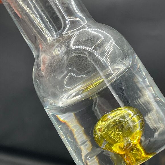 4 Narrow Circleware Vodka Alcohol Shot Glasses Colorful Bases Barware Bud Vases - Picture 3 of 7